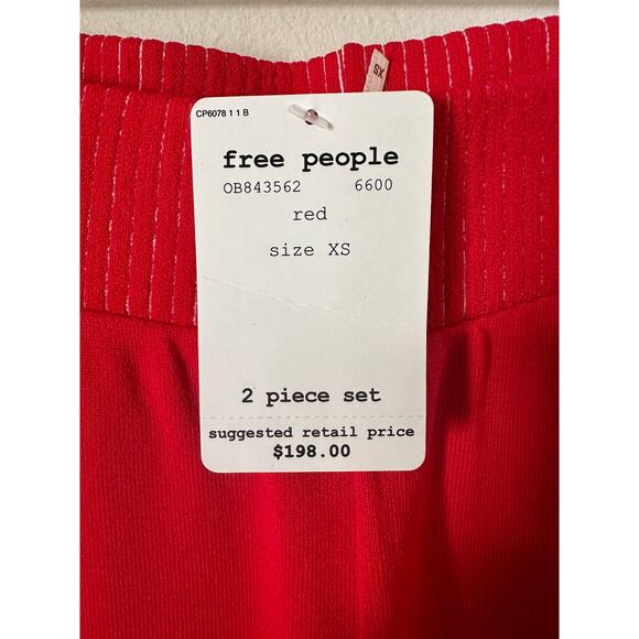 NWT Free People Sunday Knit High Rise Pants - Picture 8 of 10